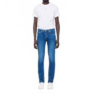 NEW SANDRO waterless slim-fit jeans in blue